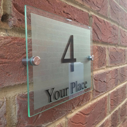 Modern house plaques - plaques, plaque