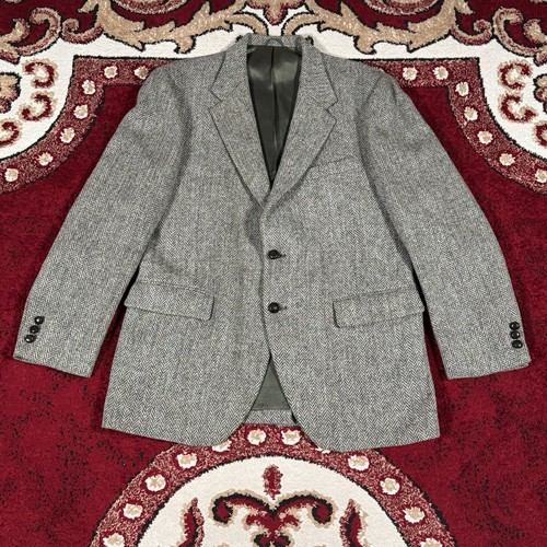 Vintage harris tweed wool - harris, tea