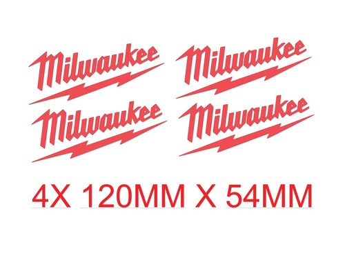 Milwaukee tools vinyl decal - milwaukee,