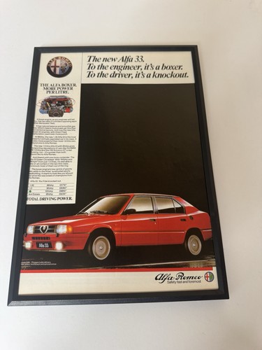 Framed 1986 alfa - framed,