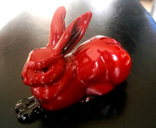 ROYAL DOULTON HARE FLAMBE FIGURINE -  HN 2592