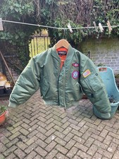 Kids MA-1 Pilot Style Jacket 7-8 Years