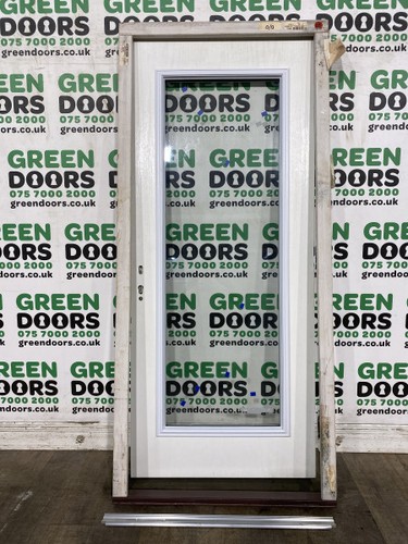 Composite back door wooden - door,
