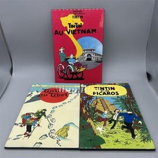 Vintage Les Aventures De Tintin Wall Plaques x3