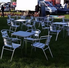 Aluminium Tables & Chairs
