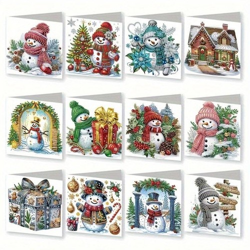 12pcs diy diamond art - 12pcs,