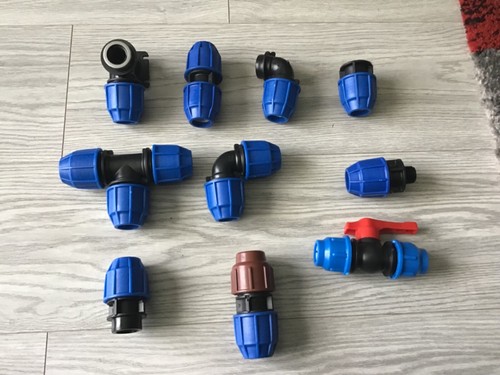 20mm mdpe plastic compression - 20mm,
