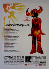 JAMIROQUAI ORIGINAL TOUR POSTER