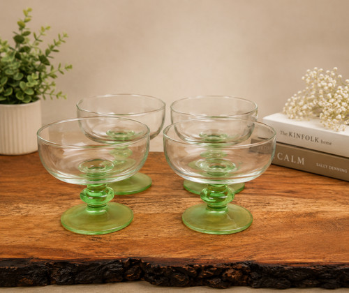 Retro italian glass - retro, dessert