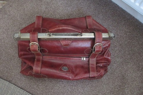 Vintage brown leather - brown,