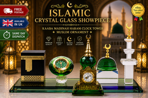 Crystal glass makkah - makkah, mecca