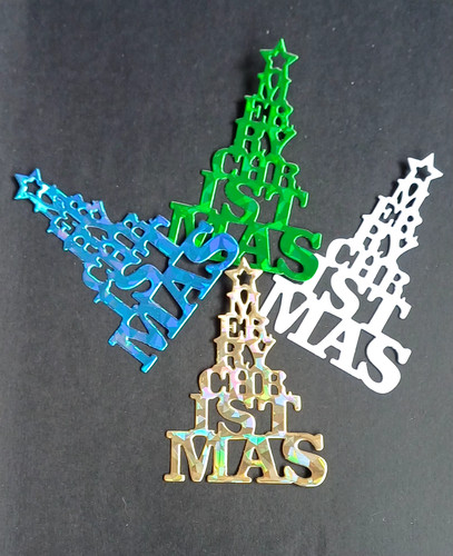 Small merry christmas - small, tree