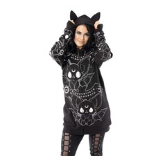 Heartless Ouija Bats Hoodie -