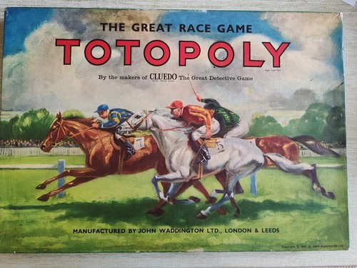 Totopoly vintage board game - totopoly,