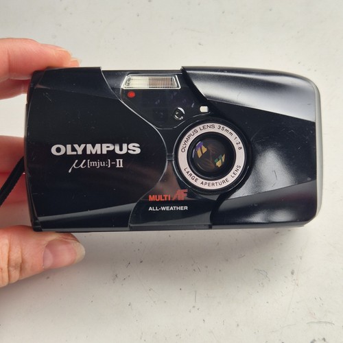 Olympus µmju 35mm compact - olympus, µmju:-ii