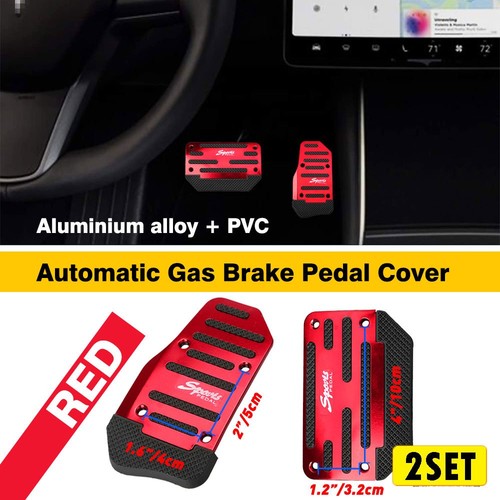 2set universal red pedal car - red,