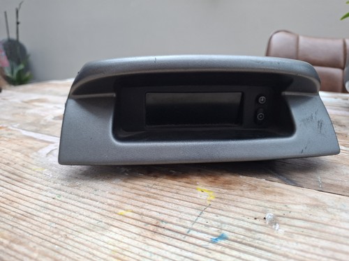 Lcd time clock - radio, display