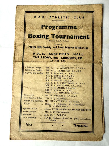 Athletic club boxing - r.a.e.,