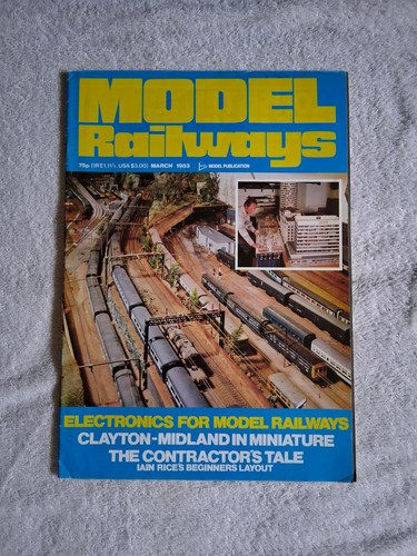 Model railways magazine march - railways,