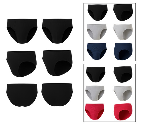 6pk men brief underwear - 6pk,