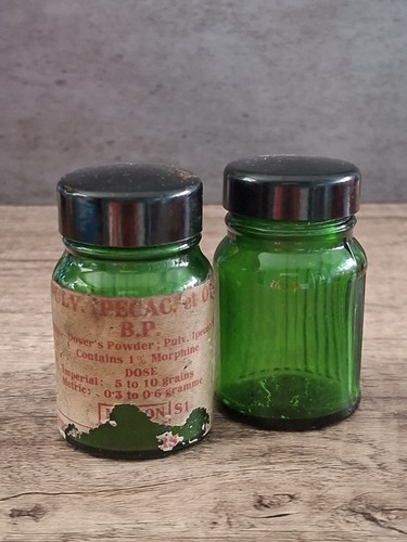 Vintage pair small - small, green