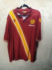 Motherwell FC Authentic Macron 6XL 2023/24 Away Shirt 4XL
