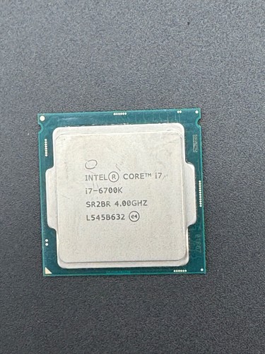 Intel core 6700k - core, 4.0
