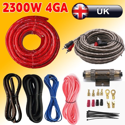 Gauge 2300w car audio cable - gauge,