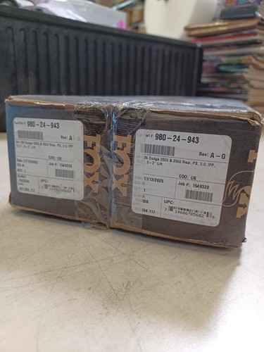 Sealed fox shocks series 0 - sealed,