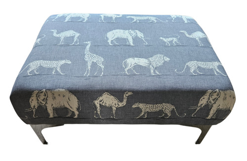 New handmade footstool - footstool,