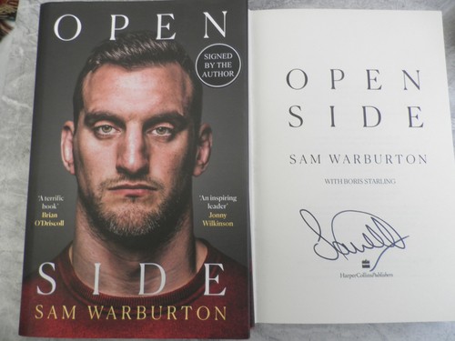 Sam warburton obe signed - warburton, obe,