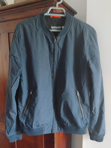 Superdry navy blue bomber