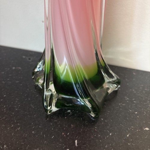 Blown art glass vase murano - /,