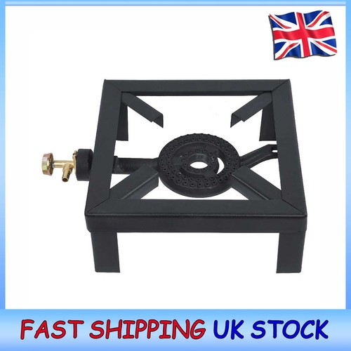 Single portable burner - portable, cast