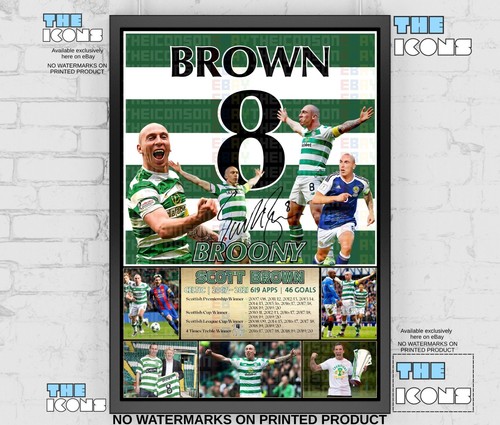 Scott brown celtic football - brown,