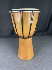 Bongo Drum 11 Inches Tall 6.5 Inch Wide Instrument Africana