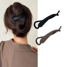 2pcs banana hair clip - hair, vertical