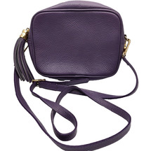 Moda in Pelle Purple Leather