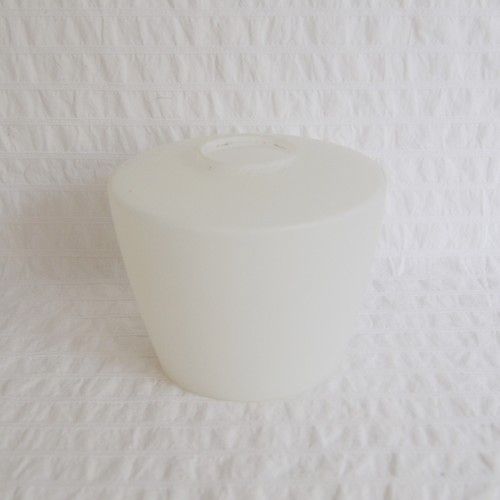 White frosted glass light - white,