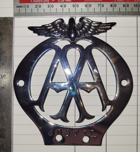 Vintage 1941 flat chromed - vintage,