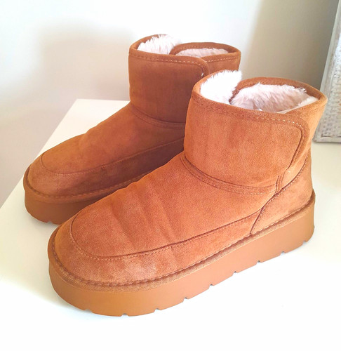Primark brown suede pull - brown,