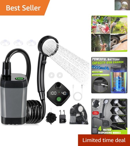 Versatile portable shower - portable, for