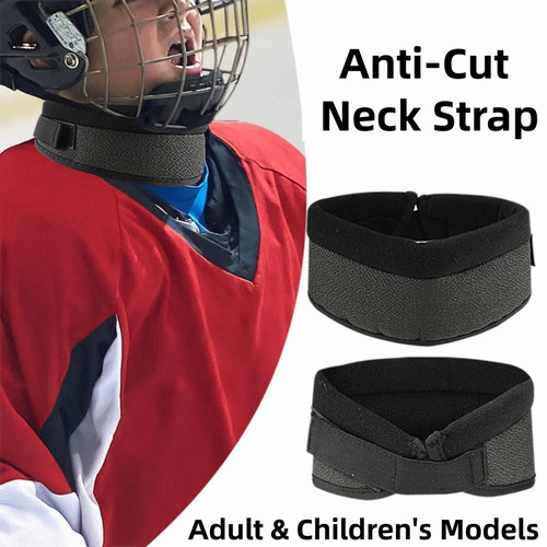 Ice hockey neck - ice,