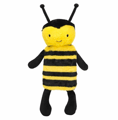 Plush bee soft toy - soft, small