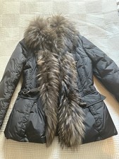 Moncler Women's Fur Trim Coat
