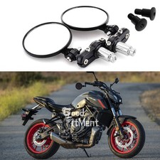 Foldable 7/8" Motorcycle Bar End Side Mirrors For Yamaha MT-03 MT-07 MT-09 MT-10