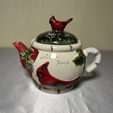 Red Cardinal Holly Christmas