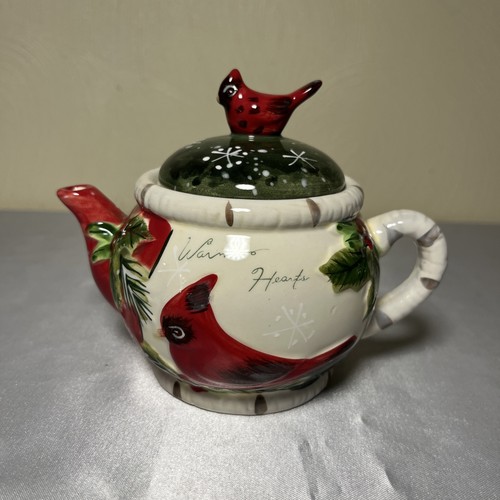 Red cardinal holly christmas - red,