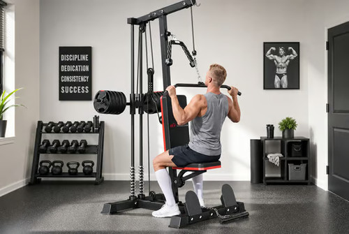Multi function lat pulldown - pulldown, &