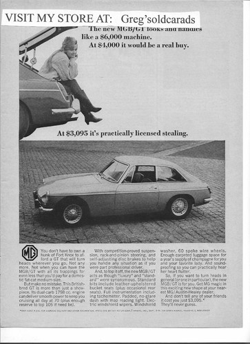1966 mgb gt - gt, )